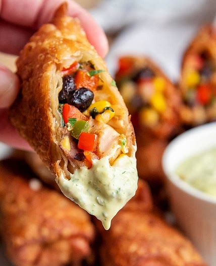 D'licious Southwestern Eggrolls
