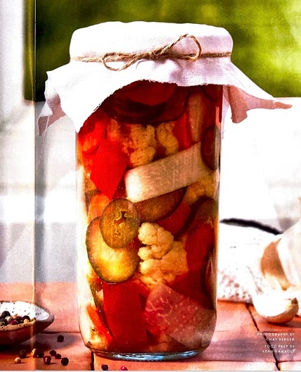 Tangy Treasures (pickled veg)