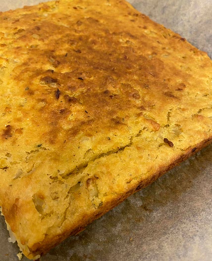 Cheese & Lentil Wedges