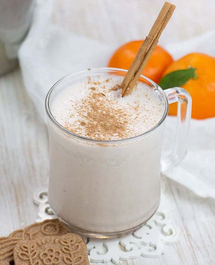 Mandarin Coquito (alcohol-free)