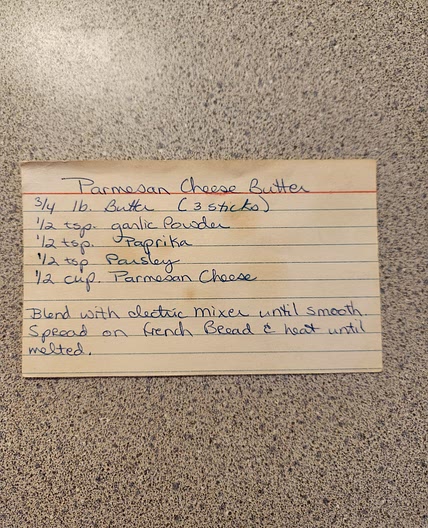 Garlic Parmesan Butter