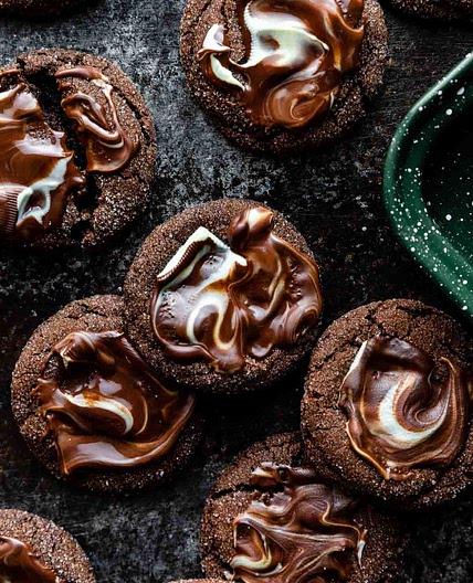 Mint Chocolate Cookies