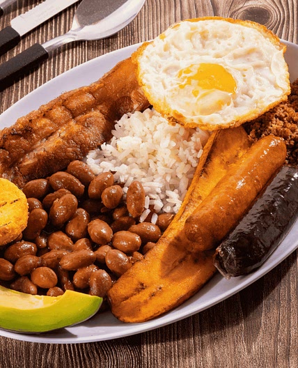 Colombian Paisa Platter