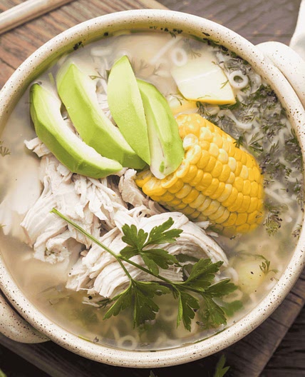 Colombian Chicken and Potato Soup