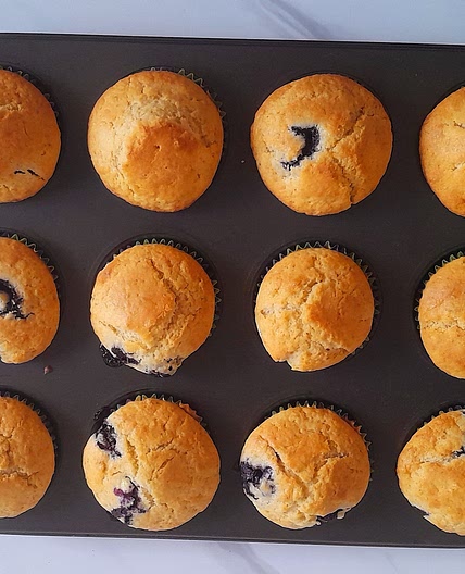 Classic Blueberry Muffins