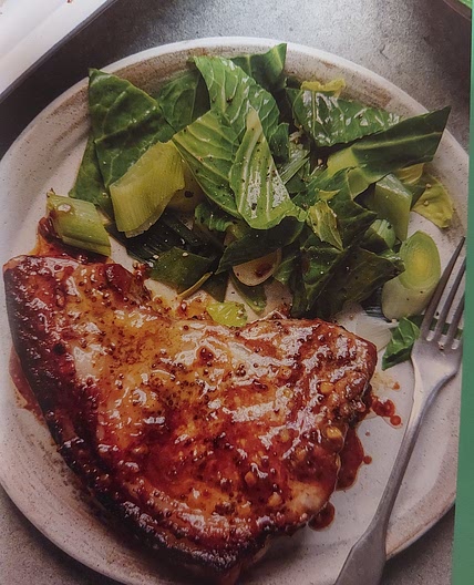 Baked Honey & Mustard Pork Chops