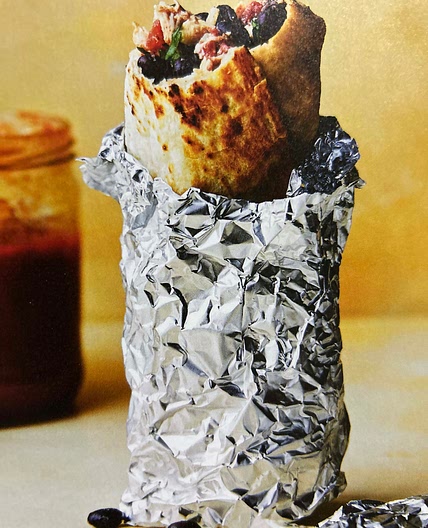 Freezer Chicken Black Bean Burriitos