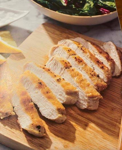 Pan-seared boneless chicken breast 