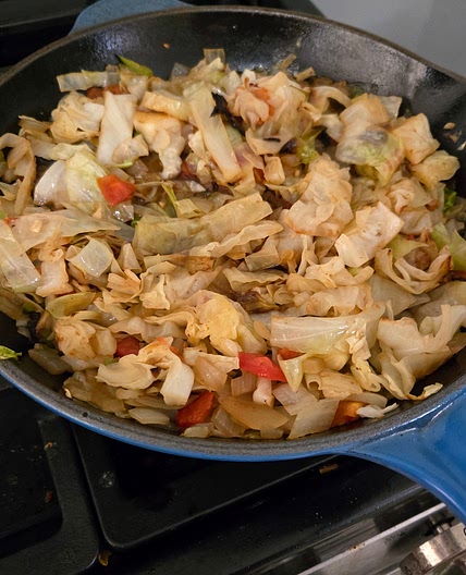 Fried cabbage