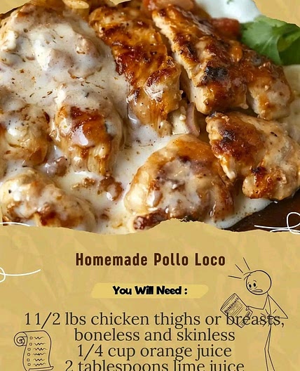 Homemade Pollo Loco