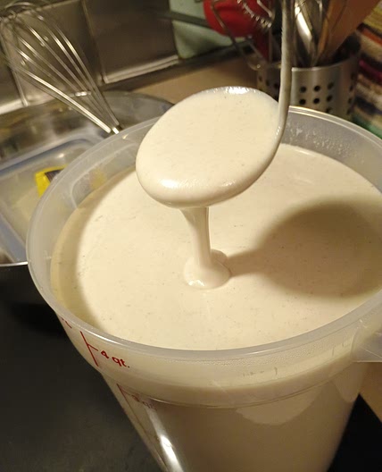 Almond yogurt - high protein, vegan