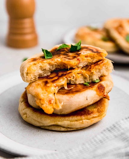 Home made pizza pockets 