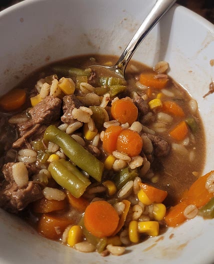 Vegetable Beef Barley Soup
