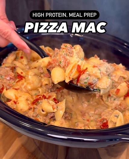High Protein Pizza Mac