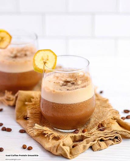 Iced Coffee Protein Smoothie
