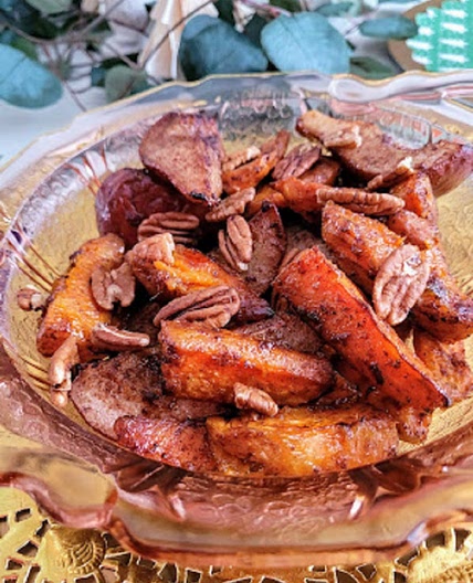 Spiced Pears and Sweet Potatoes