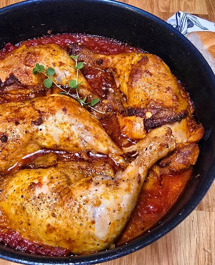 Mediterranean Inspired Chicken Thighs