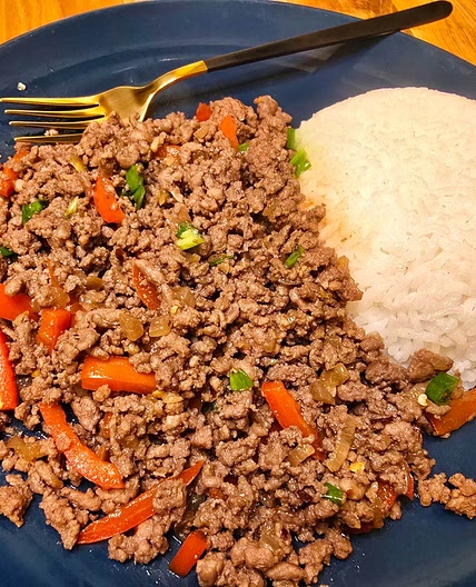 Thai Inspired Spicy Beef Stir fry