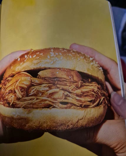 Honey BBQ Shredded Chicken Burgers