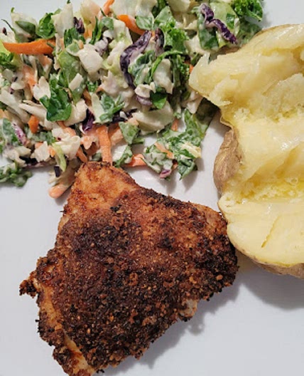 Air Fryer Buttermilk Breaded Chicken