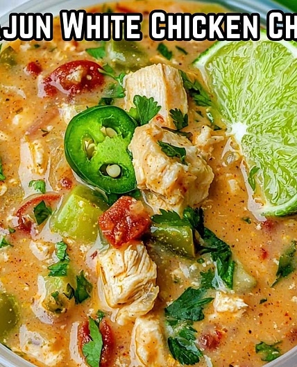 Cajun White Chicken Chili
