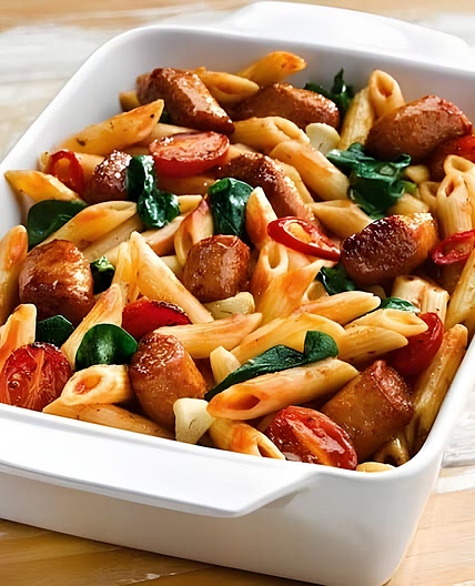 Richmond Vegan Sausage Pasta