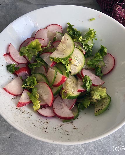 Cucumber and Radish Salad