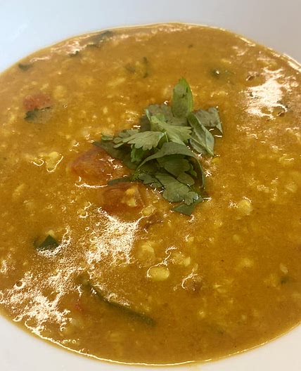 Zero oil Gujarati Urad Dal Recipe
