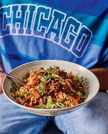 Honey BBQ Beef Fried Rice