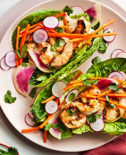 Shrimp Lettuce Wrap