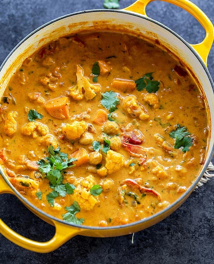 Chickpea and Vegetable Curry