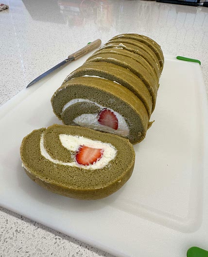 Mocha Swiss Roll