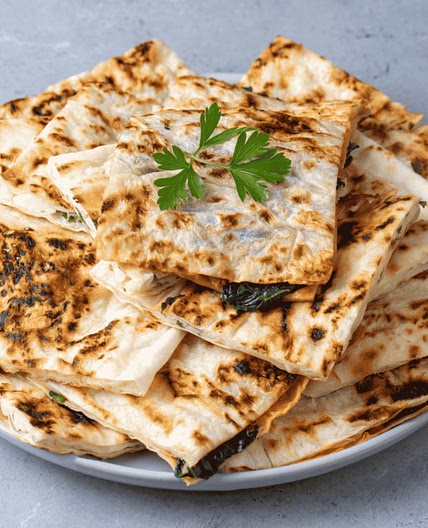 Turkish Stuffed Flatbread