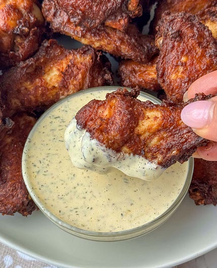 Crispy Garlicky And Delicious Fried Wings 