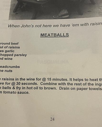 Grandma's Meatballs