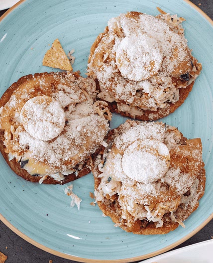 Salvadoran Flat Tostadas