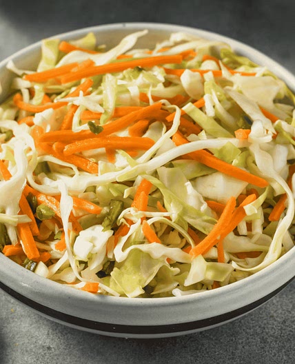 Salvadoran Pickled Cabbage Slaw