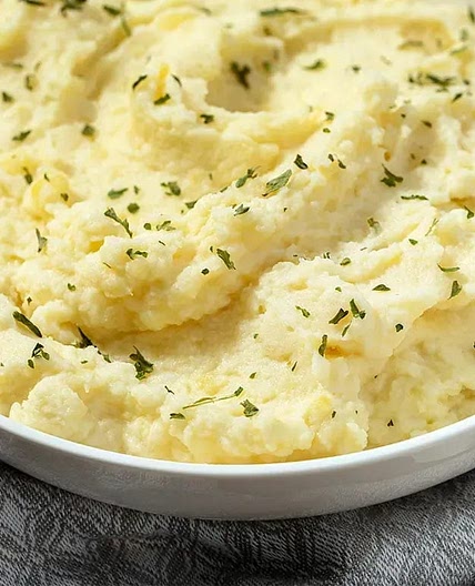 GARLIC MASHED POTATOES RECIPE