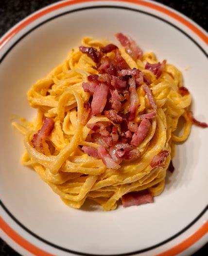 Pâtes à la crème de butternut