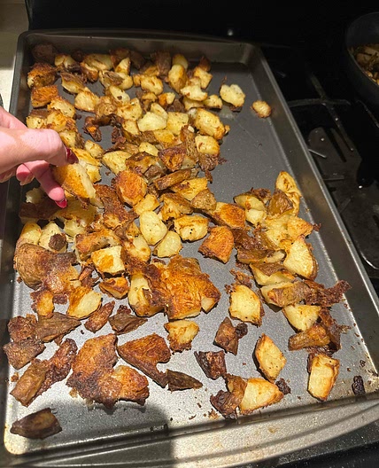 Crispy Soy and Ginger Roast Potatoes