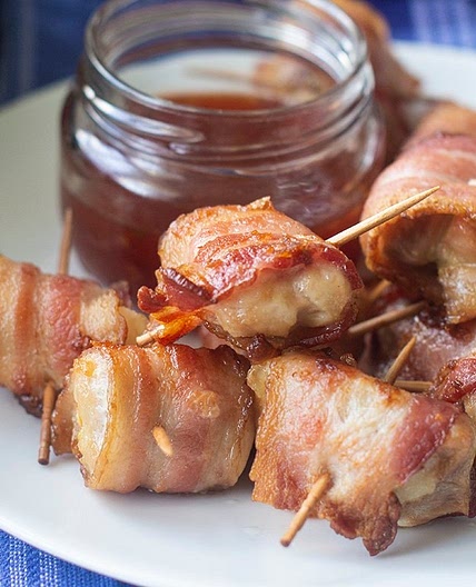 Air Fryer Bacon Wrapped Chicken Bites Recipe