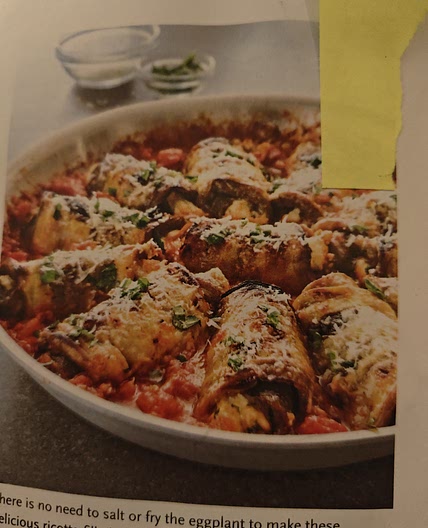 p270 Eggplant Involtini