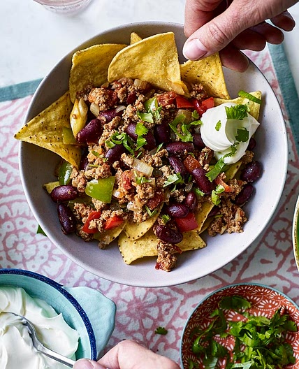 Turkey taco bowls