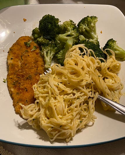 Tortilla-Encrusted Tilapia (no ingredients)
