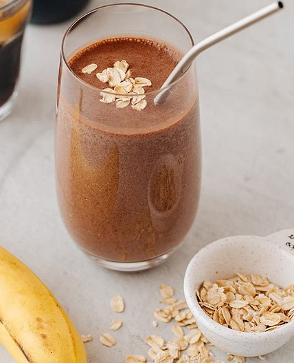 Banana Mocha Smoothie — Noisy Guts