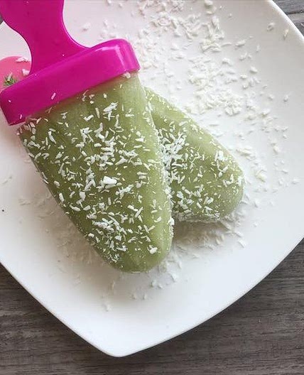 Coconut Avocado Popsicle