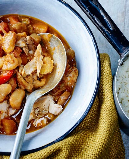 Chicken and butter bean casserole