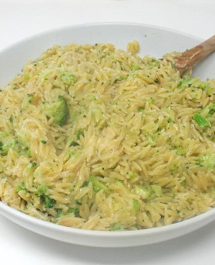 Broccoli and Parmesan Orzo