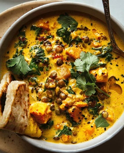 Ginger Sweet Potato and Coconut Milk Stew