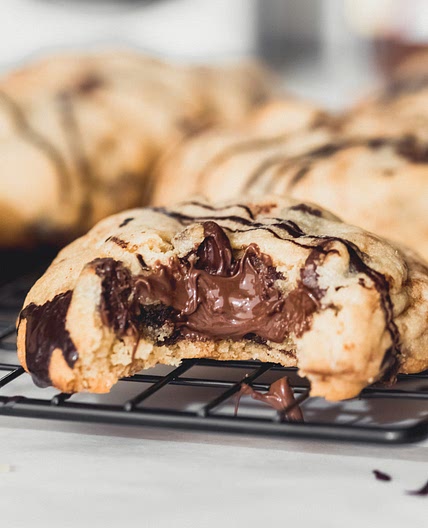 Galletas de crema de cacao